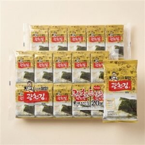 3대째 달인 광천김, 4g, 40봉