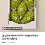 김천 샤인머스켓 4kg