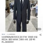 지이크 이태리 REDA원단 네이비/그레이 수트 2종 택1
