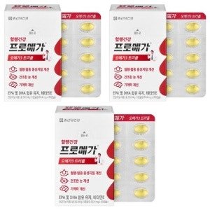 프로메가 오메가3 트리플 39.24g, 60정 (3개) (60정 × 3개)