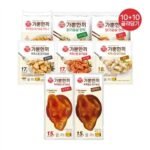 [슈퍼적립] [10+10] 오뚜기 가뿐한끼 촉촉스팀 닭가슴살 갈릭/닭강정맛/숯불바베큐맛/블랙페퍼/레드페퍼/고기만두/김치만두/핫도그