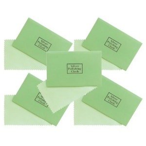 솔앤솔 은 광택 변색 제거 세척 천 5p