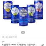 초정탄산수 190mL 60캔 골라담기