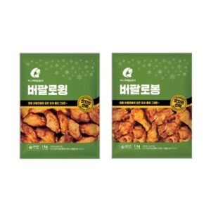 마니커에프앤지 버팔로윙 1kg + 버팔로봉 1kg
