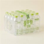 풀무원 샘물 생수, 무라벨, 500ml, 80개
