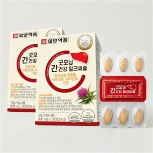 일양약품 굿모닝 간건강 밀크씨슬, 800mg, 30정, 2박스