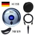 Ostini 고품질 휴대용 더블헤드 전기면도기 USB충전면도기 자동면도기 대동력 (그레이) (그레이 × TJ01)