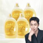 골드럽 베이킹소다&구연산 세탁세제 용기, 3.2L, 4개
