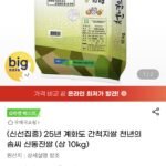 신동진쌀 상 10kg