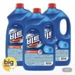비트 딥클린파워 액체세탁세제 일반/드럼 겸용 용기 4L 3개