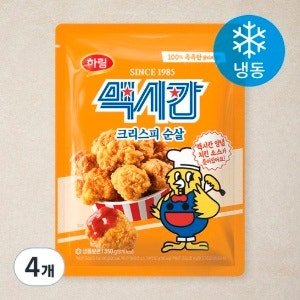 맥시칸 크리스피 순살 (냉동), 350g (4개) (350g × 4개)
