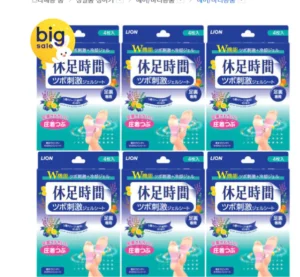 휴족시간 지압자극 쿨링시트 4매입 x 6개