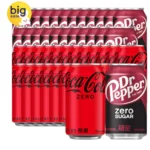 코크제로+닥터페퍼제로 350ml 48캔 (각 24캔)