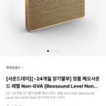 뱅앤올룹슨 베오사운드 레벨 Non-GVA 블루투스 스피커