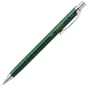 오렌즈 원노크 스탠다드 타입 샤프 펜슬 다크 그린 PP502 (0.2mm × 1개)