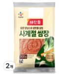 해찬들 사계절쌈장 300g 2개