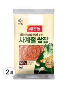 해찬들 사계절쌈장 300g 2개