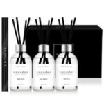 코코도르 화이트라벨 디퓨저 200ml 3개 블랙섬유스틱 20p, 양재동꽃시장+숲속새... (양재동꽃시장+숲속새벽공기+너의비누향 × 1개)