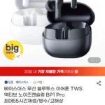 베이스어스 무선 블루투스 이어폰 TWS 액티브 노이즈캔슬링 BP1 Pro
