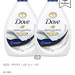 도브 대용량 바디워시 1L x 2개