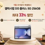 갤럭시탭 S10 플러스 셀룰러 + 저반사필름