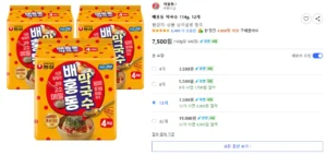 배홍동 막국수 114g, 12개