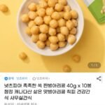 쫀득 병아리콩 40g x 10봉