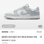 나이키 덩크 로우 레트로 HF5441-105 (82,820원)