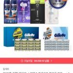 질레트 랩스 면도날 12입