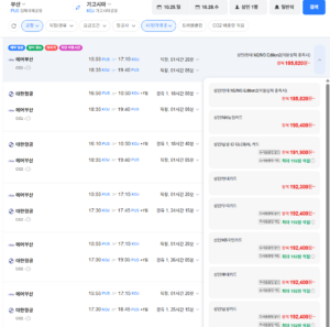 부산-가고시마 1025-1028 농협카드