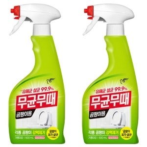 무균무때 곰팡이용 세정제, 500ml (2개) (500ml × 2개)
