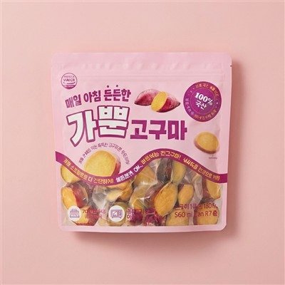 한울 매일 아침 든든한 가뿐 고구마, 560g, 1봉