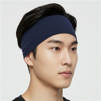 딥루트 러닝 헤어밴드, 블랙+네이비, FREE, 2개