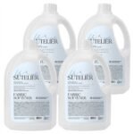 수뜰리에 소프트 섬유유연제 비누향, 2.5L, 4개