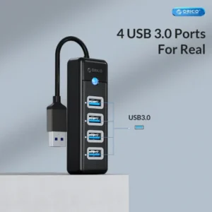 오리코 A타입 USB3.0 5Gbps 15cm 케이블 길이 USB멀티허브