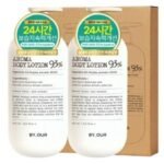 바이아우어 아로마 보습 바디로션 민트라벤더향 (1L × 2개)