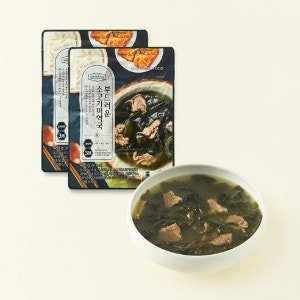 마스터 컬렉션 부드러운 소고기 미역국, 480g (2개) (480g × 2개)