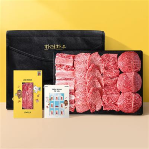 ++1 마장동 투뿔한우 클래식라인 [라인프렌즈 에디션] 800g [📅출발 예약 [라인프렌즈 에디션] 정성세트 800g]