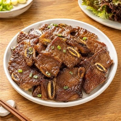 양념 la갈비 1kg 소고기 소 양념갈비 구이 캠핑음식 명절 설 추석 선물세트