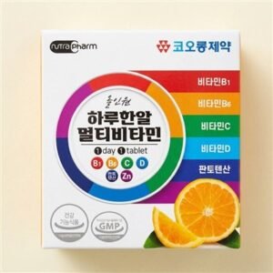 코오롱제약 올인원 하루한알 멀티비타민, 900mg, 60정, 2박스