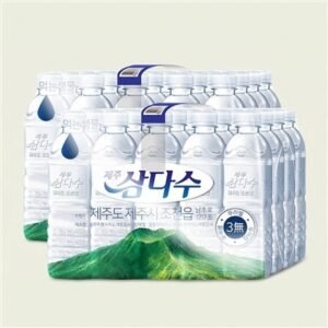 제주 삼다수, 라벨랜덤, 500ml, 40개