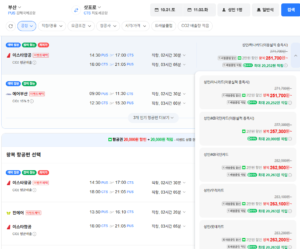 부산-삿포로 1031-1103 국민카드