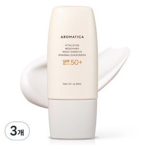 아로마티카 바이탈라이징 로즈마리 수분장벽 선크림, 50ml (3개) (50ml × 3개)