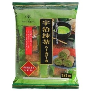 야마우치 말차 롤케이크, 140g (1개) (140g × 1개)