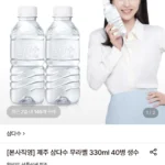 삼다수 무라벨 330ml 40병