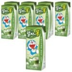 남양유업 말차에몽 우유, 190ml (8개) (190ml × 8개)