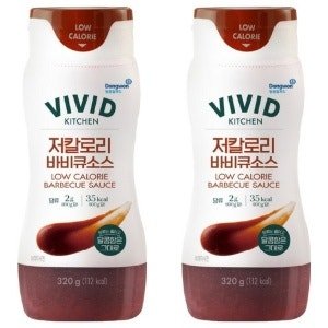 비비드키친 저칼로리 바비큐소스, 320g (2개) (320g × 2개)