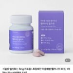 리포좀 식물성 멜라토닌 5mg 멜라나잇 울트라
