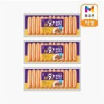 [소비기한 9월30일] 목우촌 주부9단 프랑크 소시지 500g, 3개