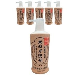 아와즈 쌀겨 주방 세제, 230ml (6개) (230ml × 6개)